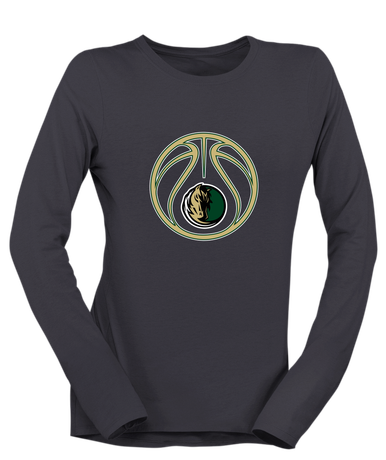 Morrow Mustangs Basketball #2 Women's LS T-Shirt