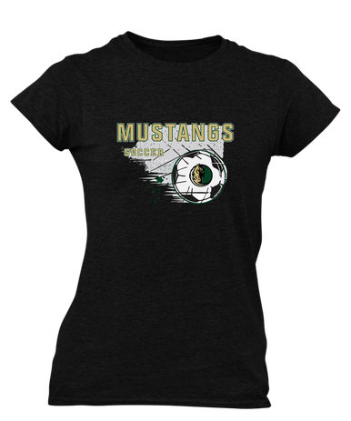 Morrow Mustangs Soccer #2 Women's SS T-Shirt