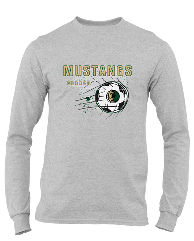 Morrow Mustangs Soccer #2 Men's Premium LS T-Shirt