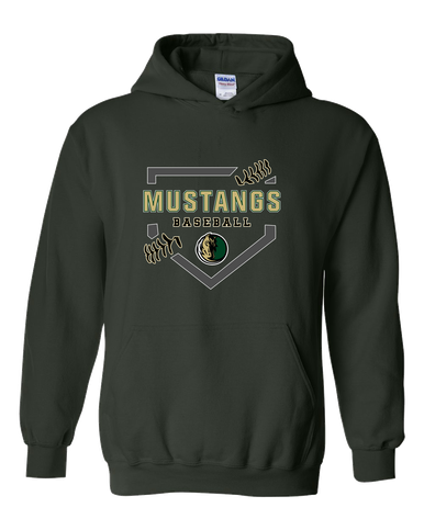 Morrow Mustangs Baseball #2 Men's Hoodie