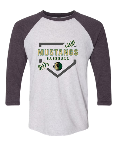 Morrow Mustangs Baseball #2 Women's Baseball T-Shirt