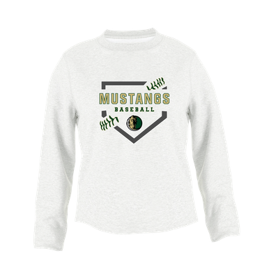 Morrow Mustangs Baseball #2 Women's Sweatshirt