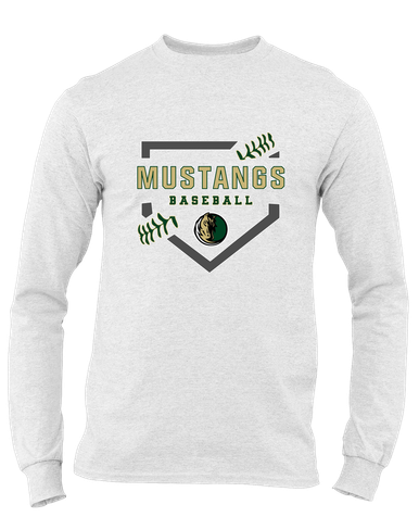 Morrow Mustangs Baseball #2 Men's Premium LS T-Shirt
