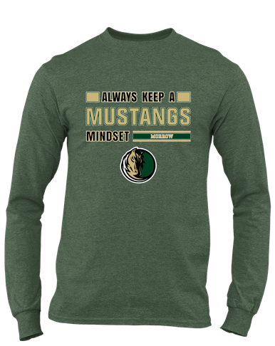 Morrow Mustangs Mindset Men's Premium LS T-Shirt