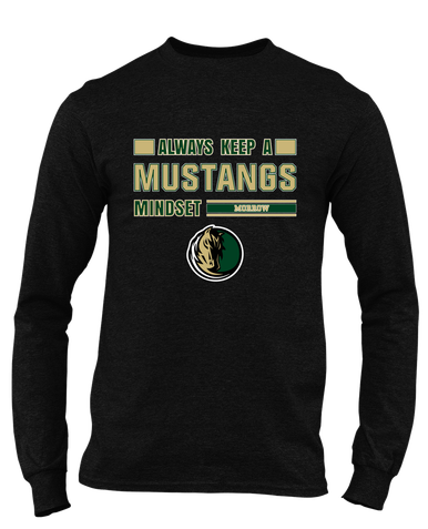 Morrow Mustangs Mindset Men's LS T-Shirt