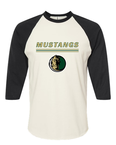 Morrow Mustangs Mascot #8 Women's Baseball T-Shirt