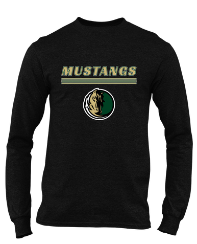 Morrow Mustangs Mascot #8 Men's Premium LS T-Shirt