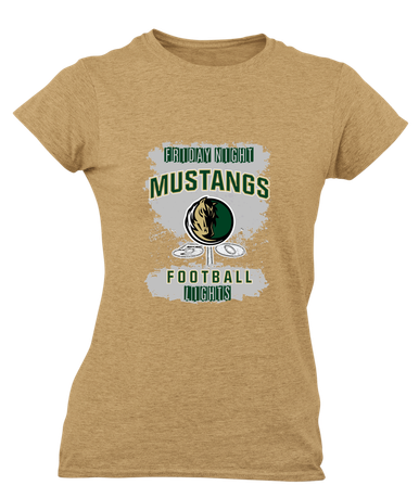 Morrow Mustangs Football #6 Women's SS T-Shirt