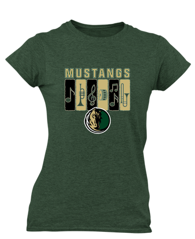 Morrow Mustangs Band # 2 Women's Premium SS T-Shirt