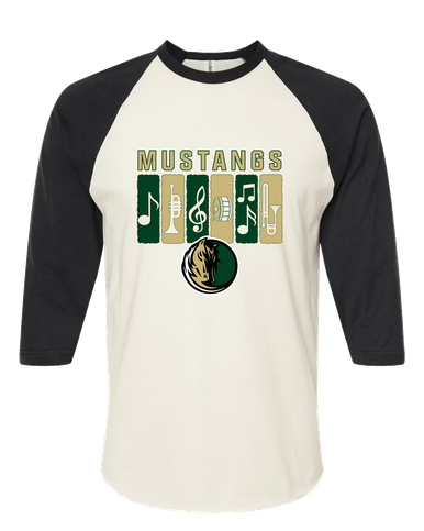 Morrow Mustangs Band # 2 Women's Baseball T-Shirt