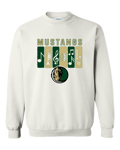 Morrow Mustangs Band # 2 Men's Sweatshirt