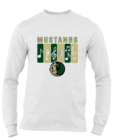 Morrow Mustangs Band # 2 Men's Premium LS T-Shirt