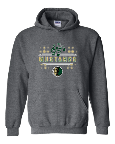 Morrow Mustangs Band # 3 Men's Hoodie