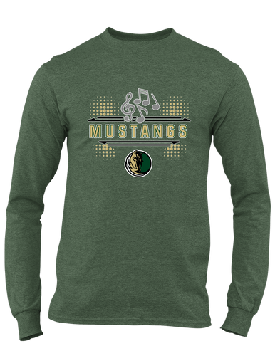 Morrow Mustangs Band # 3 Men's Premium LS T-Shirt