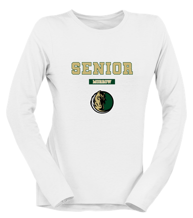 Morrow Mustangs Senior #2 Women's LS T-Shirt