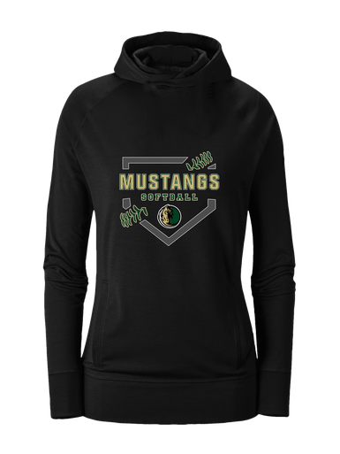 Morrow Mustangs Softball #2 Women's Hoodie