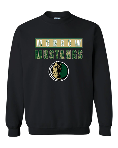 Morrow Mustangs Mascot #9 Men's Sweatshirt