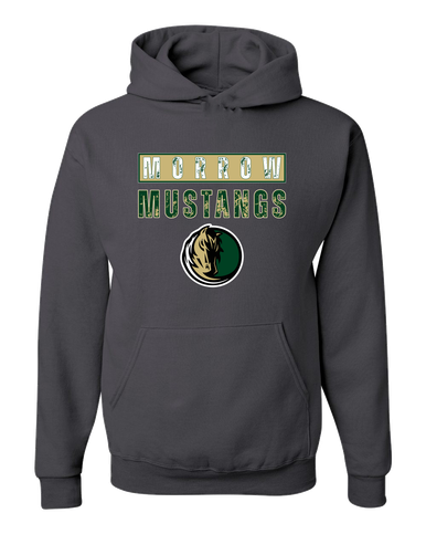 Morrow Mustangs Mascot #9 Men's Premium Hoodie