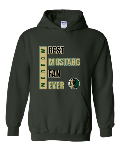 Morrow Mustangs Best Mustang Fan Men's Hoodie