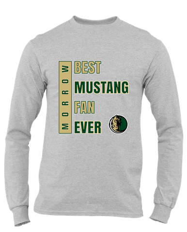 Morrow Mustangs Best Mustang Fan Men's Premium LS T-Shirt