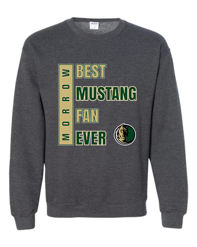 Morrow Mustangs Best Mustang Fan Men's Sweatshirt