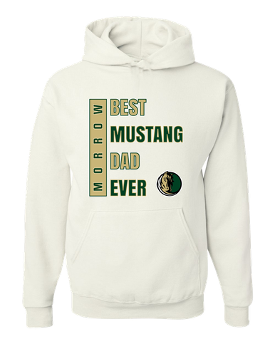 Morrow Mustangs Best Mustang Dad Men's Premium Hoodie