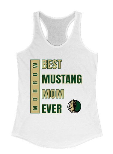 Morrow Mustangs Best Mustang Mom Women's Tank Top