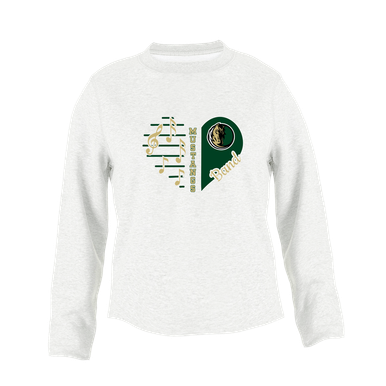 Morrow Mustangs Heart Band Women's Sweatshirt