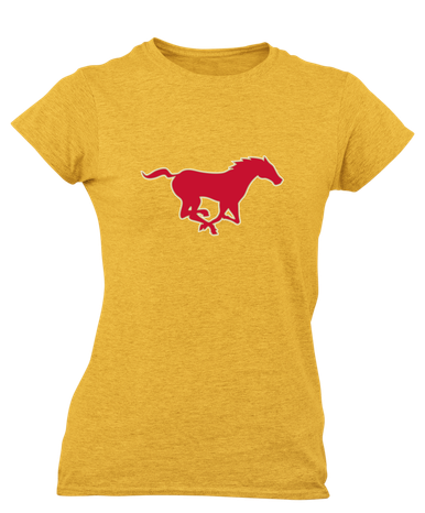 Coronado Mustangs Mascot #1 Women's Premium SS T-Shirt