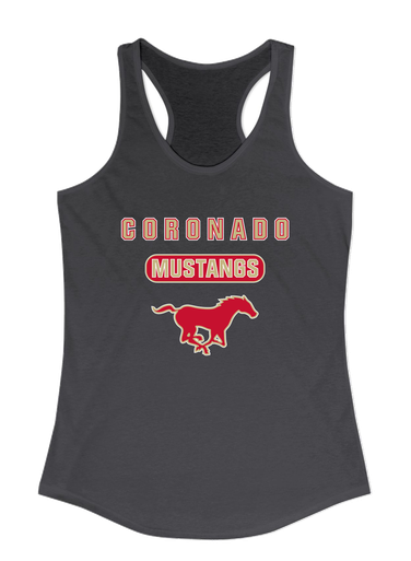 Coronado Mustangs Mascot #3 Women's Tank Top