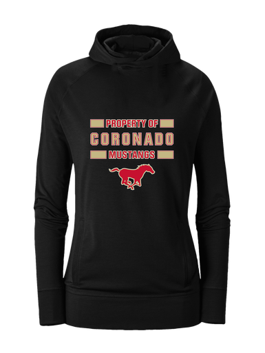 Coronado Mustangs Property Of Women's Hoodie