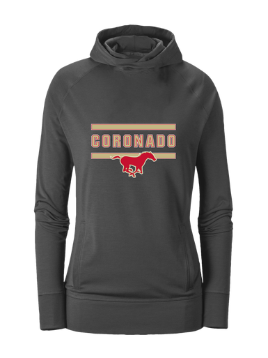Coronado Mustangs Mascot #4 Women's Hoodie