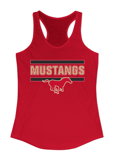 Coronado Mustangs Mascot #5 Women's Tank Top