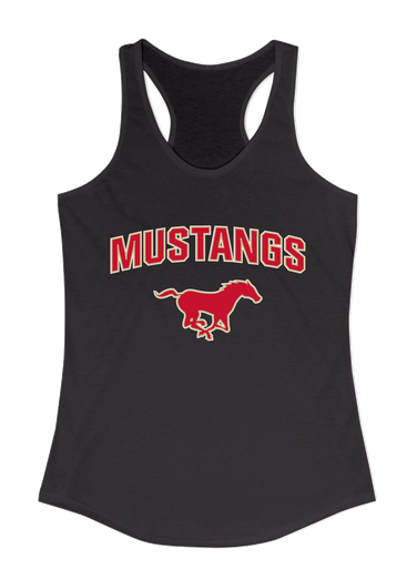 Coronado Mustangs Mascot #6 Women's Tank Top