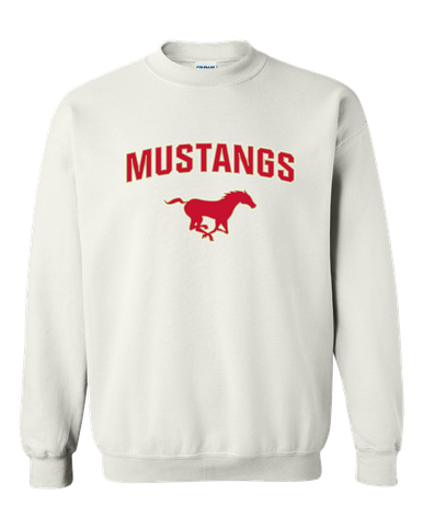Coronado Mustangs Mascot #6 Men's Sweatshirt