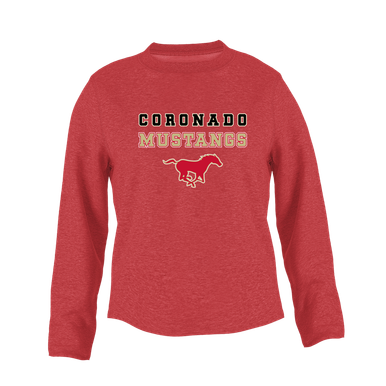 Coronado Mustangs Spirit Women's Sweatshirt