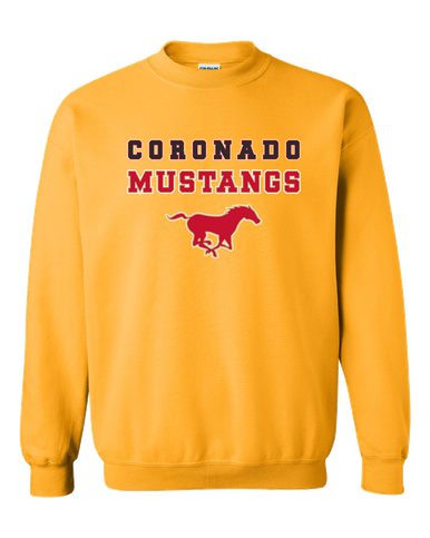 Coronado Mustangs Spirit Men's Sweatshirt