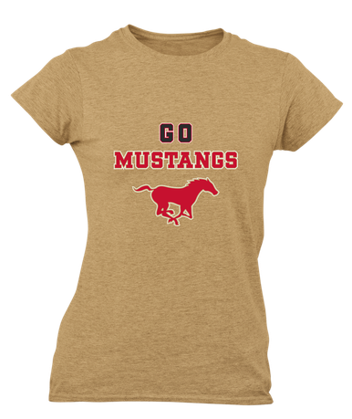 Coronado Mustangs Go Team Women's Premium SS T-Shirt