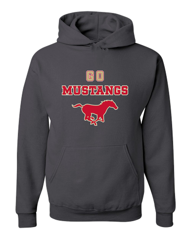 Coronado Mustangs Go Team Men's Premium Hoodie