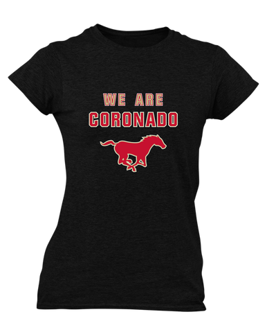 Coronado Mustangs We Are Women's SS T-Shirt
