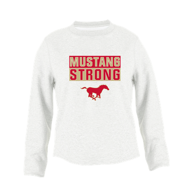 Coronado Mustangs Strong #1 Women's Sweatshirt