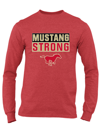 Coronado Mustangs Strong #1 Men's Premium LS T-Shirt
