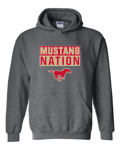Coronado Mustangs Nation #1 Men's Hoodie