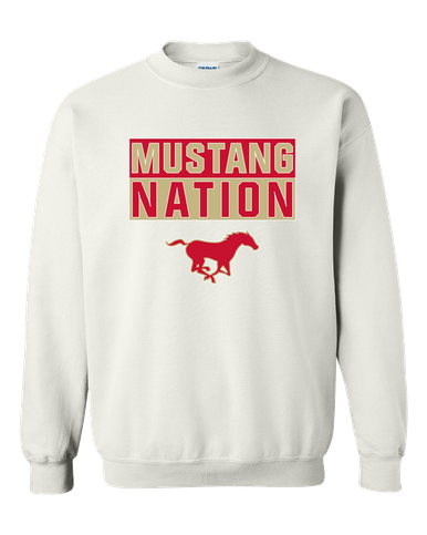 Coronado Mustangs Nation #1 Men's Sweatshirt