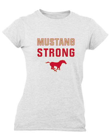 Coronado Mustangs Strong #2 Women's SS T-Shirt