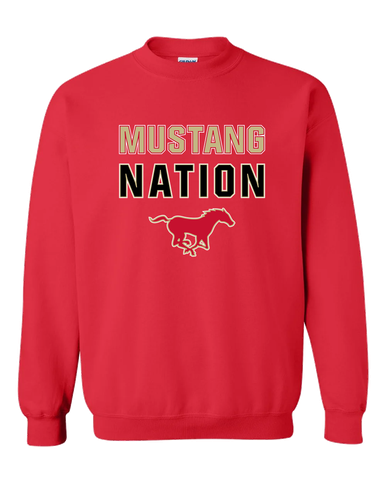 Coronado Mustangs Nation #2 Men's Sweatshirt
