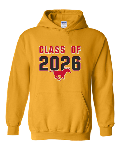 Coronado Mustangs Class of 2026 Men's Hoodie