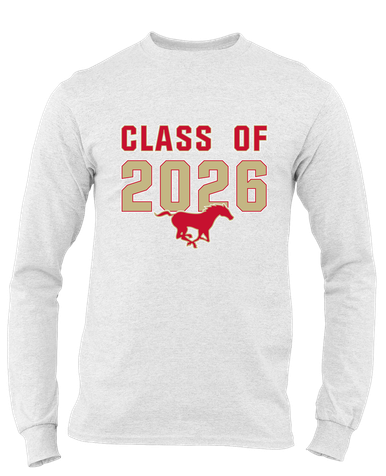Coronado Mustangs Class of 2026 Men's Premium LS T-Shirt