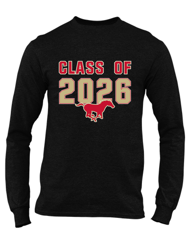 Coronado Mustangs Class of 2026 Men's LS T-Shirt