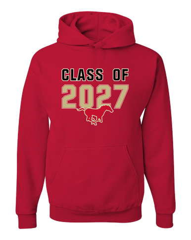 Coronado Mustangs Class of 2027 Men's Premium Hoodie